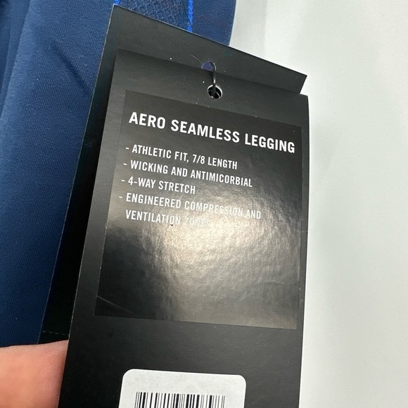 Fourlaps Aero Seamless Legging Midnight Blue Sz XL NWT $118 - Picture 3 of 7